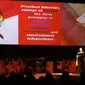 Megawati berpidato di acara World Culture Forum (WCF) 2016 di Bali (Devira Prastiwi/Liputan6.com)