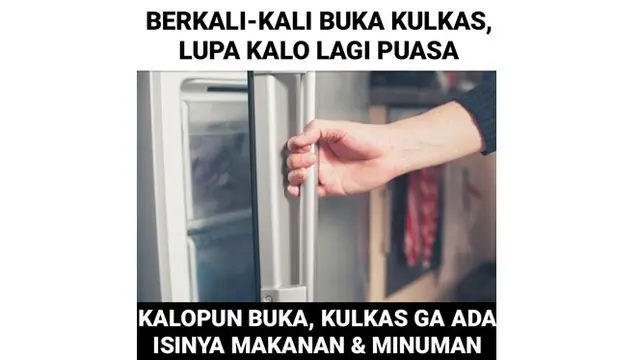 6 Meme Lupa Kalau Lagi Puasa Ini Sering Dialami