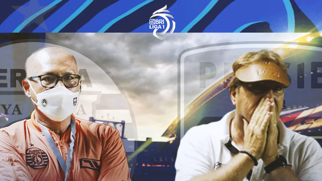 BRI Liga 1 - Duel Pelatih - Persija Jakarta Vs Persib Bandung