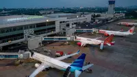 Begini Dampak Erupsi Anak Krakatau di Bandara Ahmad Yani
