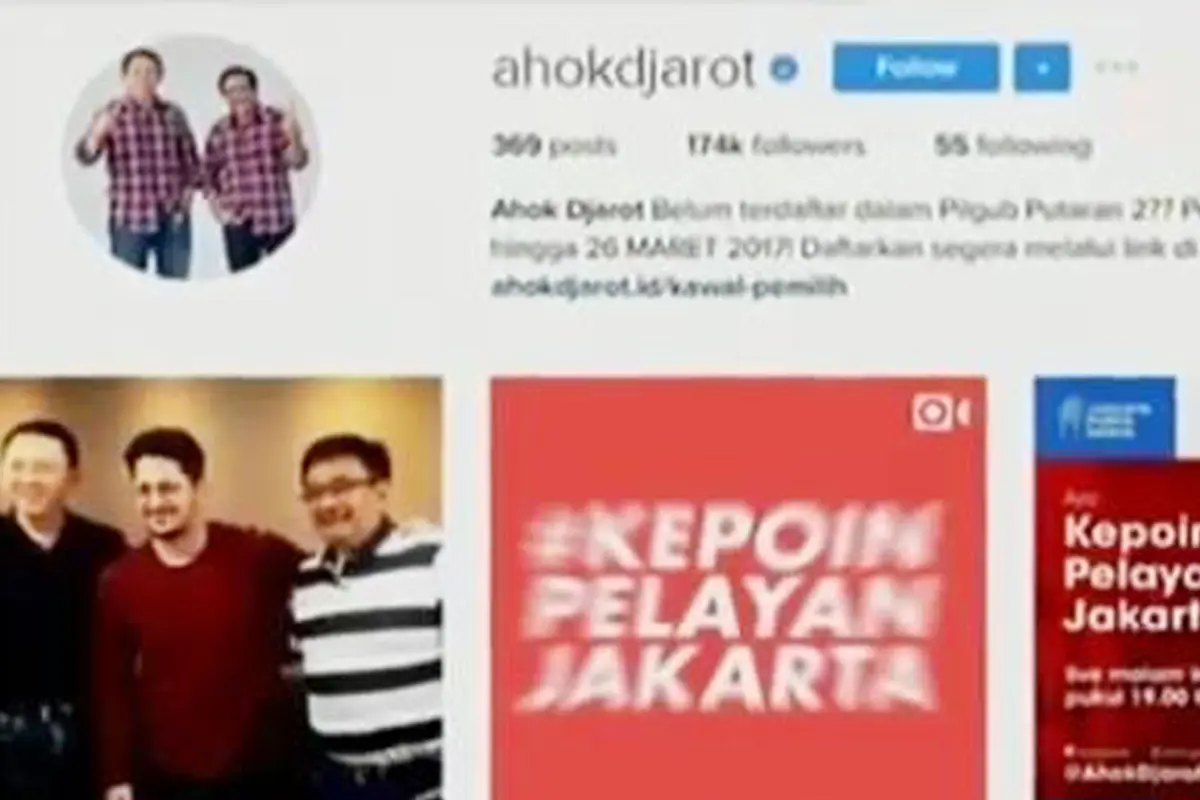  Blusukan Online ala Ahok - Djarot
