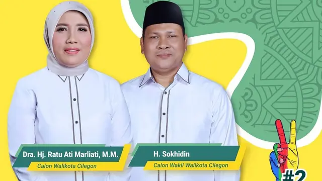 Paslon Ratu Ati Marliati-Sokhidin (Sabtu, 05/12/2020). (Medsos)