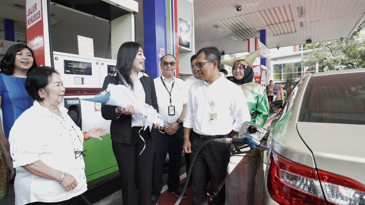 Pertamina memperingati Hari Kartini yang jatuh pada 21 April dengan memberikan pelayan khusus dan unik. (Dok Pertamina)