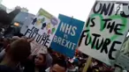 Lebih dari 500.000 orang anti-Brexit telah bergabung dengan protes London pusat menyerukan referendum baru pada kembali Inggris dari Uni Eropa.