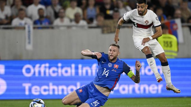 Hasil Slovakia vs Portugal Kualifikasi EURO 2024