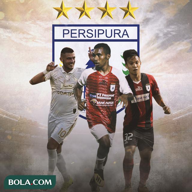 Persipura Jayapura - Yevhen Bokhashvili, Todd Rivaldo Ferre, Muhammad Tahir