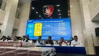 Tumpukan Uang Judi Online Rp 58 M Dipamerkan Tanpa Tersangka, Ini Alasan Polisi
