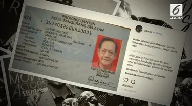 Dunia perfilman kembali berduka, salah satu aktor senior Deddy Sutomo telah pergi untuk selama-lamanya. Kabar duka ini disampaikan Tio Pakusadewo melalui akun Instagramnya, Rabu (18/4/2018).