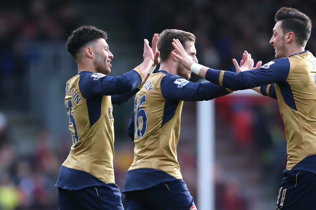 Gol Oxlade Chamberlain Buat Arsenal Unggul 2-0 atas Bournemouth