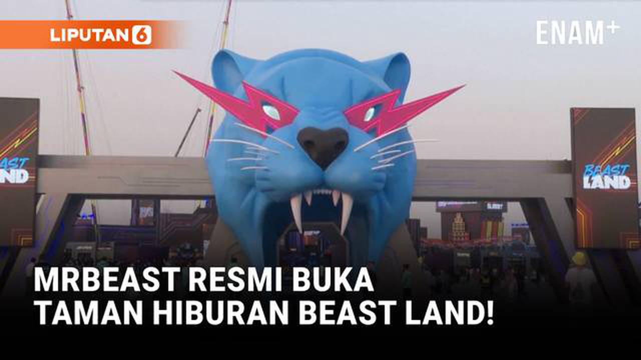 MrBeast Resmikan Taman Hiburan Beast Land di Riyadh