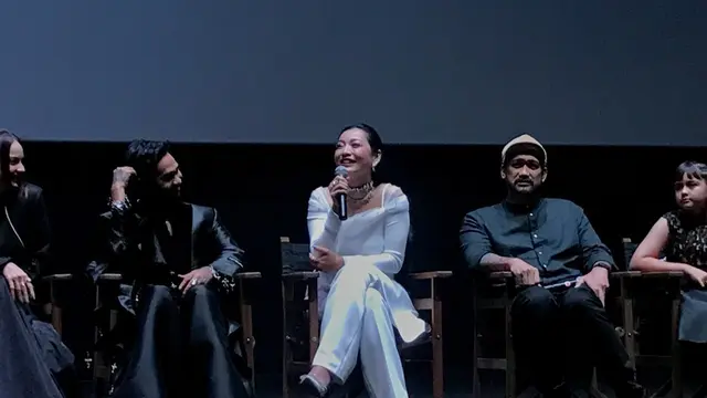 Cast film Hello Ghost saat Gala Premiere di CGV Grand Indonesia