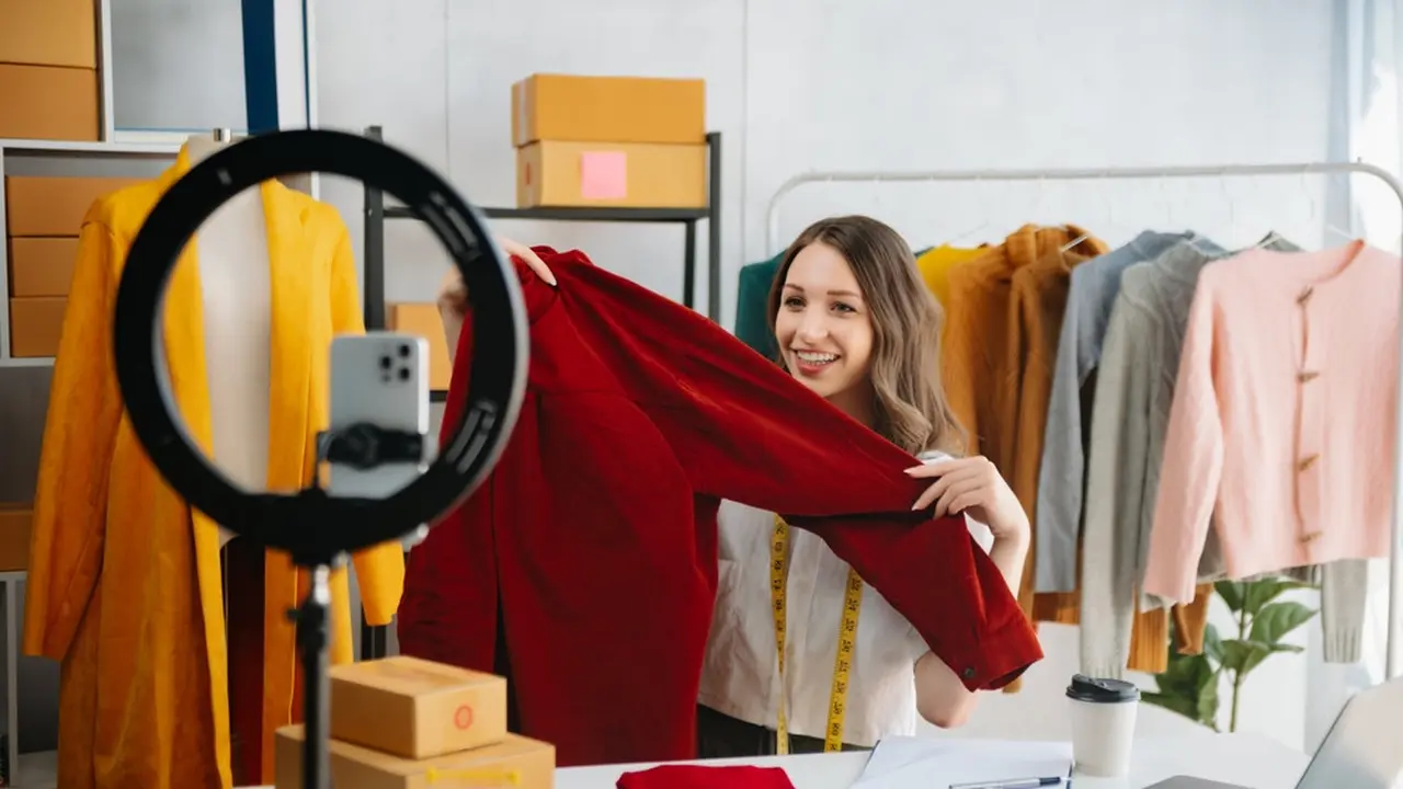 Ilustrasi live shopping