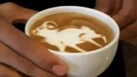 Ingatkan Berkurban, Barista Ini Sajikan Kopi Siluet Kambing