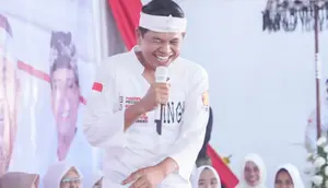 Dedi Mulyadi di sela kegiatan kampanye sebagai Caleg DPR RI Partai Gerindra, di Kabupaten Purwakarta. Foto (Istimewa)