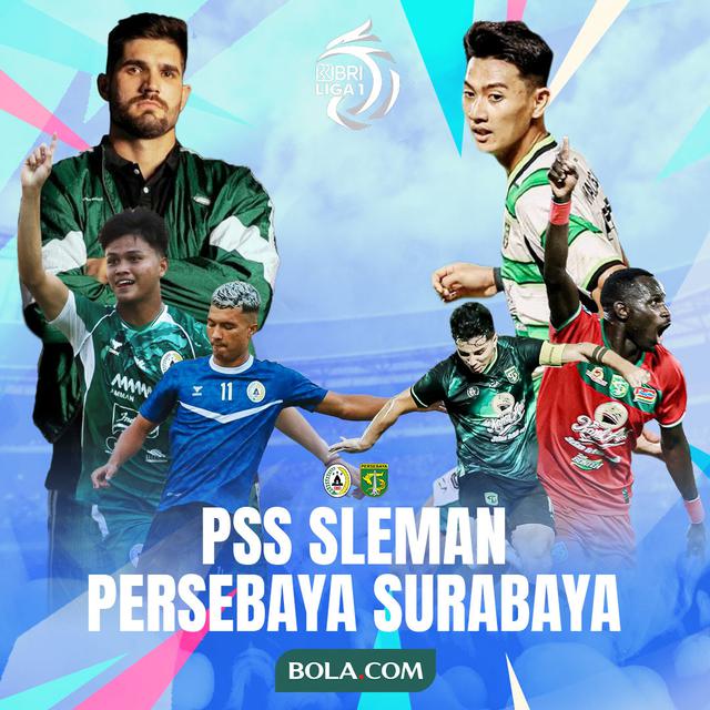 BRI Liga 1 - PSS Sleman Vs Persebaya Surabaya - Duel Antarlini