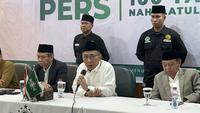 Ketua Umum Pengurus Besar Nahdlatul Ulama (PBNU) KH Yahya Cholil Staquf (Gus Yahya) (Winda Nelfira/Liputan6.com)