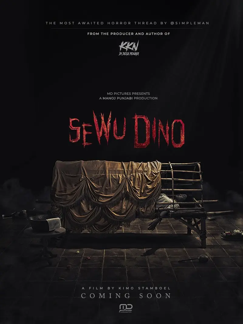 Poster film Sewu Dino. (Foto: Dok. MD Pictures)