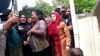Calon Wakil Gubernur DKI Sylviana Murni kampanye di Rawasari (Devira Prastiwi/Liputan6.com)