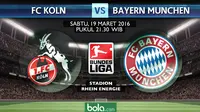 FC Koln vs Bayern Munchen (bola.com/Rudi Riana)