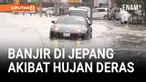 Hujan lebat mengguyur Pulau Kyushu, Jepang selatan, sejak Jumat dini hari (8/8). Akibatnya, terjadi banjir parah di Kirishima dan tanah longsor di Aira, Prefektur Kagoshima.