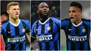 Inter Milan akan menghadapi Sevilla pada laga final Liga Europa 2019/2020. Inter sendiri memiliki beberapa pemain yang bisa menjadi mimpi buruk Sevilla dalam pertandingan nanti. Berikut Pemain Inter Milan akan jadi mimpi buruk Sevilla di laga final Liga Europa. (kolase foto AFP)