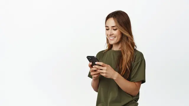 Ilustrasi menerima pesan