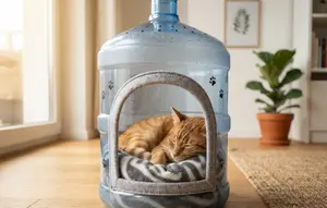 Cara Membuat Rumah Kucing DIY dari Galon Bekas yang Nyaman dan Mudah Dibersihkan