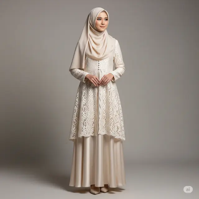 Pilihan Dress Brokat untuk Pengajian yang Memukau.