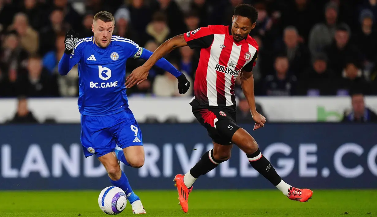 Leicester City masih terpuruk di posisi ke-19, yang merupakan zona degradasi, dengan nilai 17. (Mike Egerton/PA via AP)