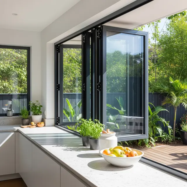 Model Jendela Dapur Minimalis (Image by Gemini AI)