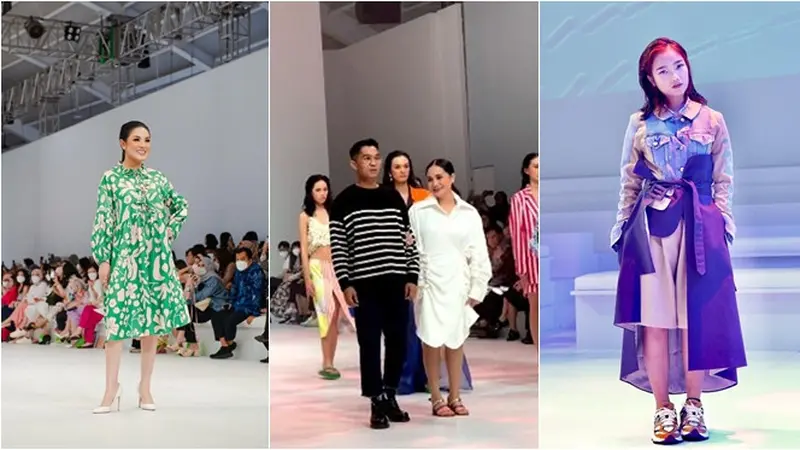 8 Potret Selebriti yang Ikut Melenggang di Jakarta Fashion Week, Tampil Memukau