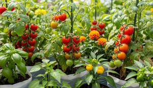 7 Sayuran Buah Cepat Panen yang Cocok untuk Kebun Mini di Rumah, Hemat Lahan dan Mudah Dirawat (foto: Gemini AI)