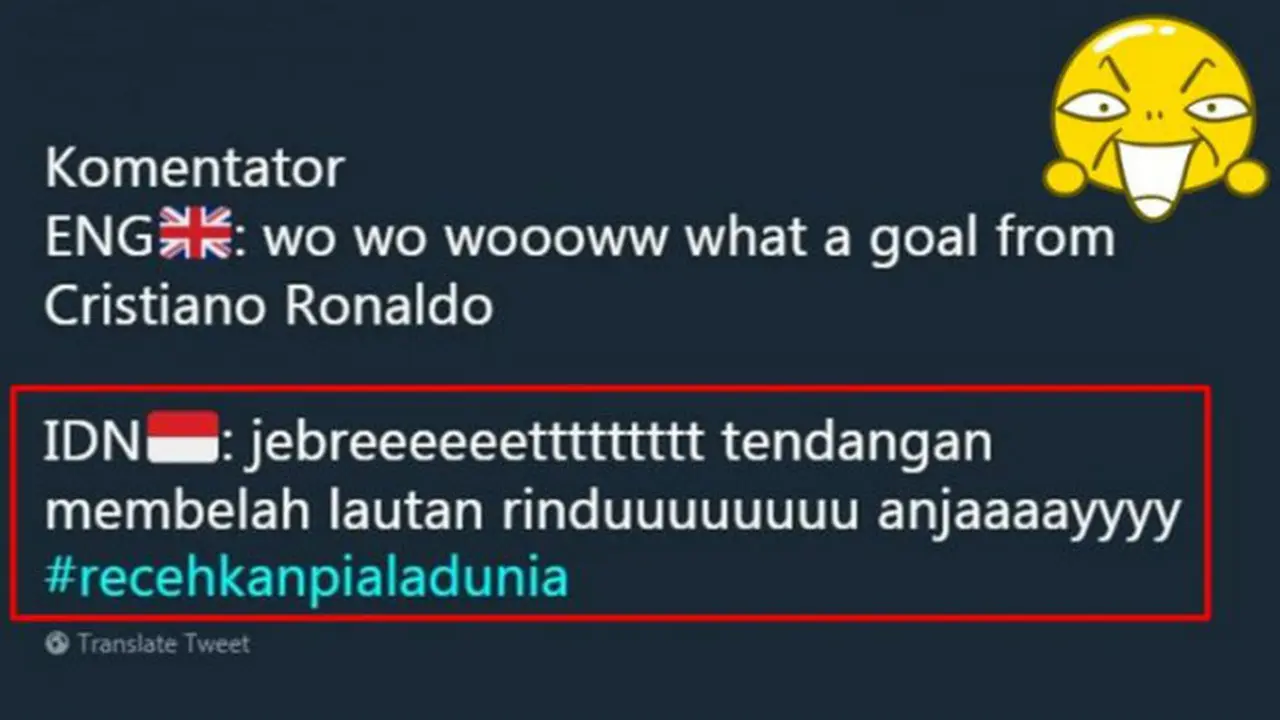 Mulai dari analisis pertandingan yang serius sampai gojekan-gojekan, semua menjadi bahasan warganet di media sosial.