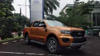 Ford Ranger di dealer baru AK Mampang yang dibuka hari ini, Jumat (5/8/2022) credit: Nazarudin Ray