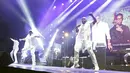 Boyz II Men di Tennis Indoor Senayan, Jakarta, Rabu (4/12/2019). (Bambang E Ros/Fimela.com)