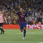 Neymar usai jebol gawang Bilbao di final Copa del Rey