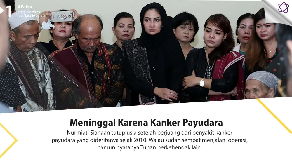 4 Fakta Meninggalnya Ibu Natalie Sarah. (Foto: Deki Prayoga, Desain: Nurman Abdul Hakim/Bintang.com)