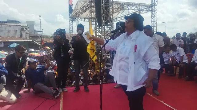 Siti Nurbaya jadi juru kampanye terbuka Capres dan Cawapres 01 di Siak.