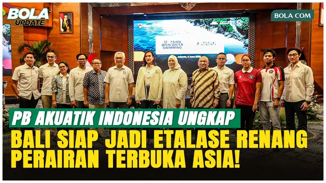 Indonesia Unjuk Gigi! Bali Jadi Tuan Rumah Kejuaraan Renang Perairan Terbuka Asia 2026