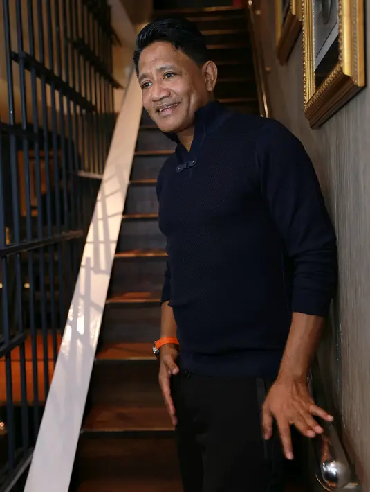 Andre mulai mengarap album ‘All About Love’ sejak November 2014 lalu. Total 9 lagu yang disajikan Andre di karya teranyarnya tersebut. (Galih W. Satria/Bintang.com)