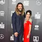 Jason Momoa bersama istrinya Lisa Bonet. (Robyn Beck / AFP)