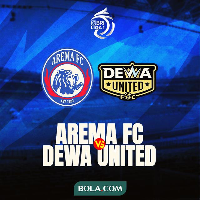 BRI Liga 1 - Arema FC Vs Dewa United
