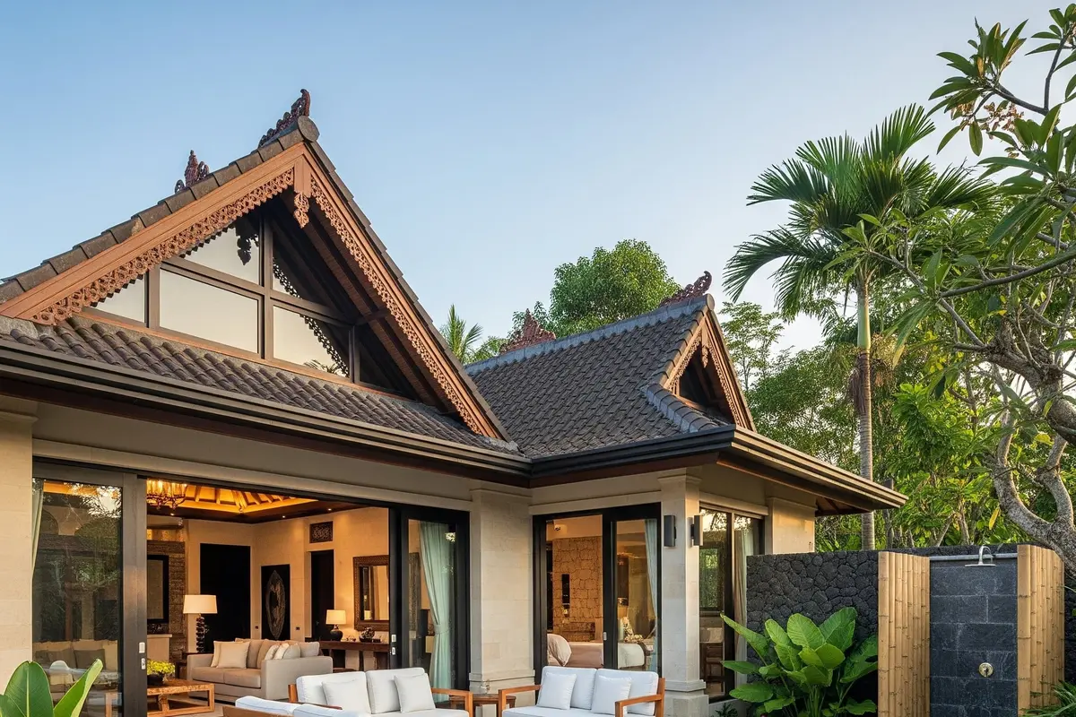 Model Rumah Sederhana Ala Desa Tapi Mewah 2025. Foto: Gemini