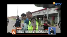 Dua sejoli pembunuh seorang wanita yang ditemukan dalam lemari kamar kos diterbangkan ke Jakarta untuk pemeriksaan lanjutan di Mapolres Jakarta Selatan.