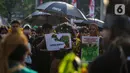 Surat terakhir untuk Presiden Joko Widodo berisi kekecewaan atas tidak terealisasinya janji-janji untuk keadilan bagi korban pelanggaran HAM selama 10 tahun berkuasa. (Liputan6.com/Angga Yuniar)