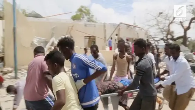 VIDEO: Ledakan Bom di Somalia Tewaskan 7 Orang