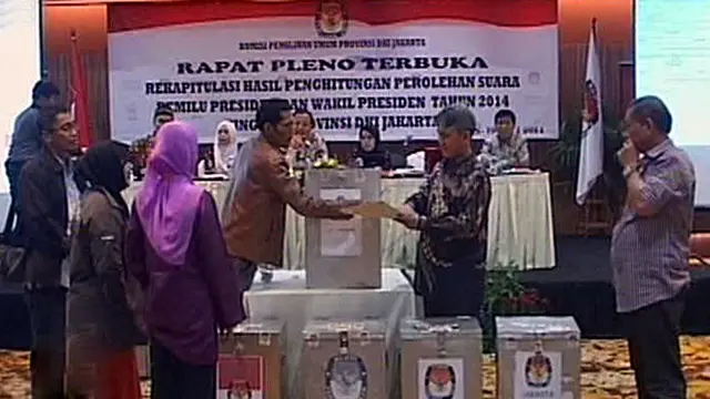 Jokowi-JK Unggul di Jakarta Pasca-Pemungutan Suara Ulang 13 TPS