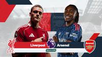 Prediksi&nbsp;Liverpool vs Arsenal - Premier League. (Bola.com/Gregah Nurikhsani)
