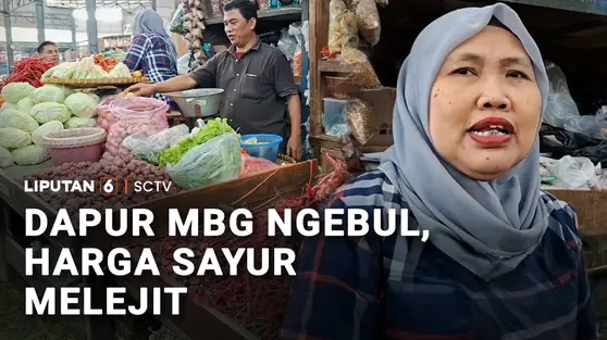 Dapur MBG 'Ngebul' Lagi, Harga Sayur Melejit