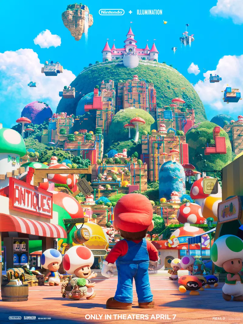 Poster The Super Mario Bros. Movie (Foto: Twitter @supermariomovie)